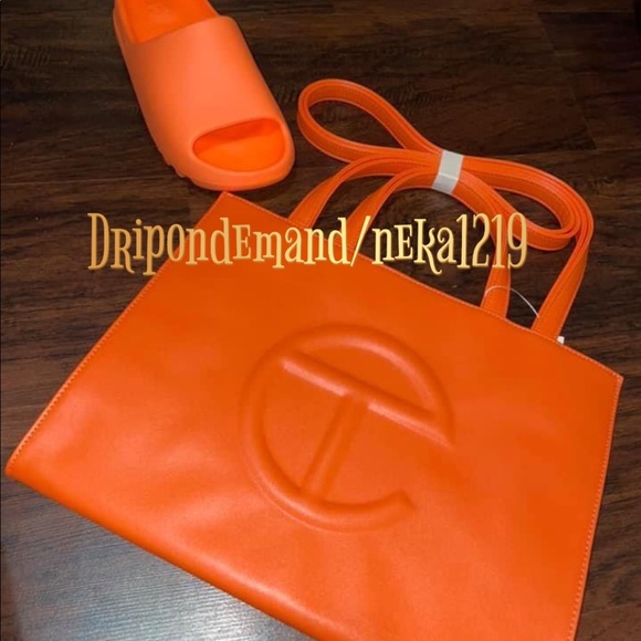 Medium Orange Telfar Bag - Picture 1 of 6